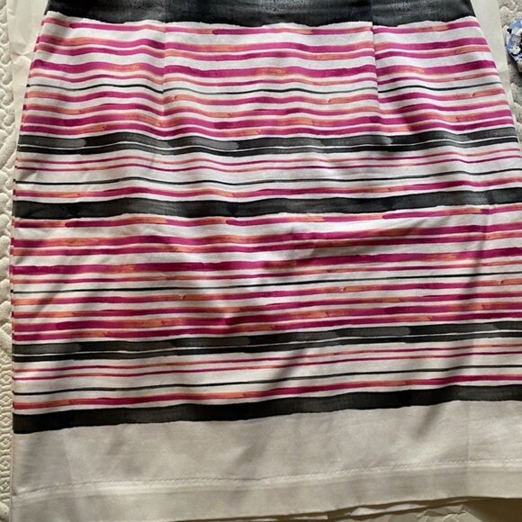 Women’s Worthington Striped Pencil Skirt-Size 16 - Picture 7 of 8